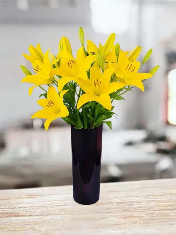 Produkt 15 żółtych lilii Zdjęcie