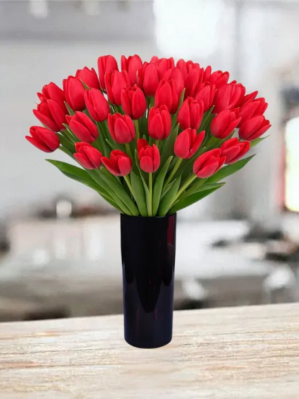 Produkt 30 czerwonych tulipanów Zdjęcie