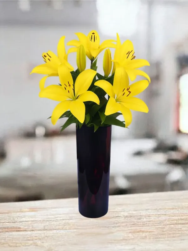 Produkt 7 żółtych lilii Zdjęcie