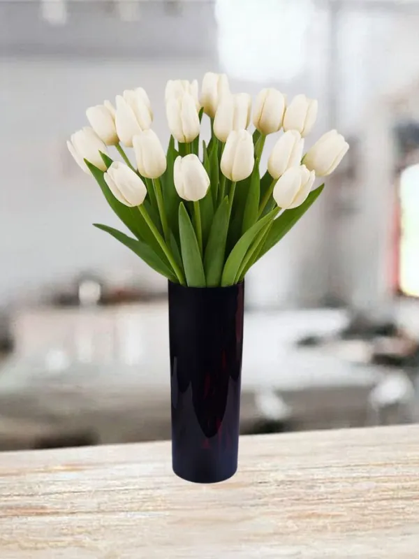 Produkt 15 białych tulipanów Zdjęcie