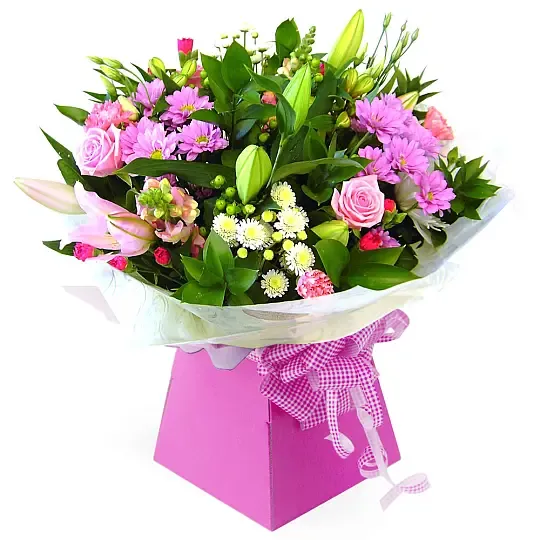 Produkt Różowy Flowerbox - Wielka Brytania Zdjęcie