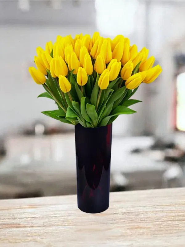 Produkt 50 żółtych tulipanów Zdjęcie