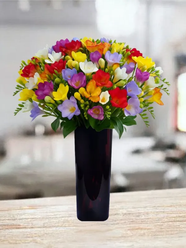 Produkt 50 Kolorowych Frezji Zdjęcie