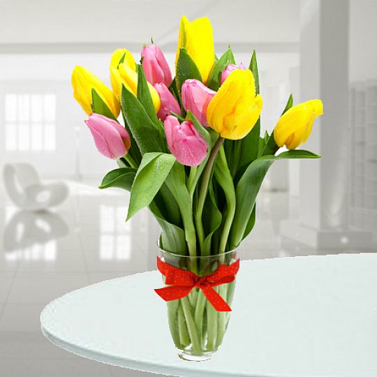 Radosne tulipany